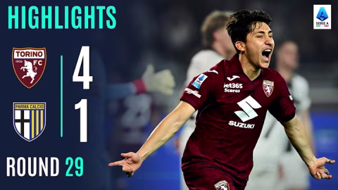 تورينو 4 - 1 بارما ملخص المباراة الدوري الإيطالي 202526