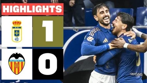 ريال أوفييدو 1-0 فالنسيا ملخص المباراة الدوري الإسباني