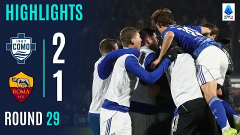 كومو 2 - 1 روما ملخص المباراة الدوري الإيطالي 202526