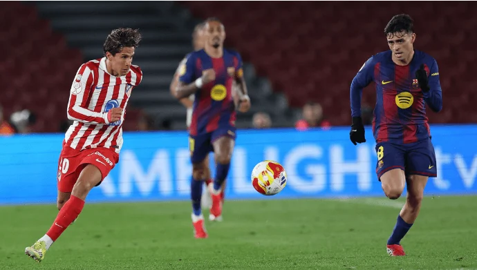 أتلتيكو مدريد يُقصي برشلونة من كأس ملك