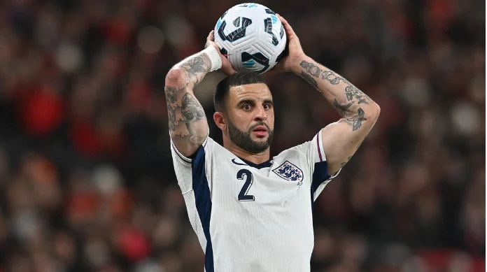 اعتزال كايل ووكر دولياً مع منتخب إنجلترا