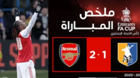 ملخص فوز أرسنال على مانسفيلد تاون 2-1 (كأس الاتحاد الإنجليزي).jfif