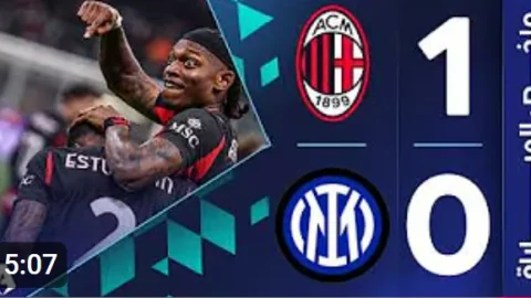 ميلان 1-0 إنتر الجولة 28 - الدوري الإيطالي 2025-2026