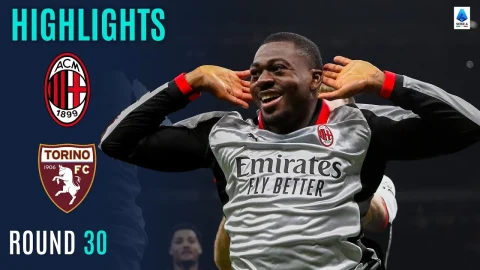 ميلان 3 - 2 تورينو ملخص المباراة الدوري الإيطالي