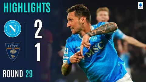 نابولي 2 - 1 ليتشي ملخص المباراة الدوري الإيطالي 202526