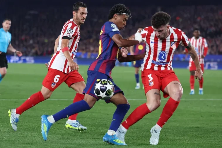 أتلتيكو مدريد ضد برشلونة إياب ربع النهائي
