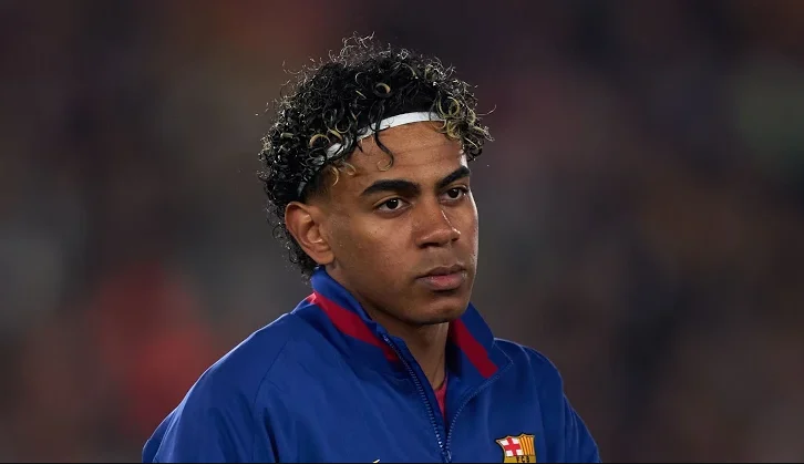 إصابة لامين جمال وغيابه عن برشلونة