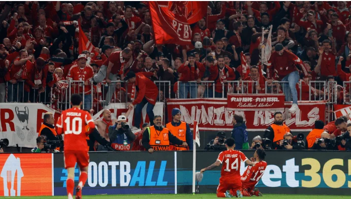 تغريم بايرن ميونيخ من يويفا بعد مباراة ريال مدريد