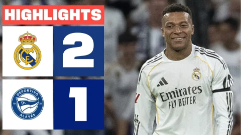 ريال مدريد 2 - 1 ديبورتيفو ألافيس ملخص المباراة الدوري الإسباني