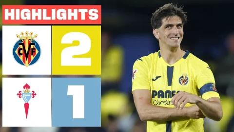 فياريال 2 - 1 سيلتا فيغو ملخص المباراة الدوري الإسباني