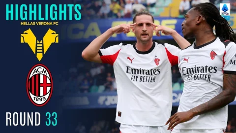 فيرونا 0 - 1 ميلان ملخص المباراة الدوري الإيطالي
