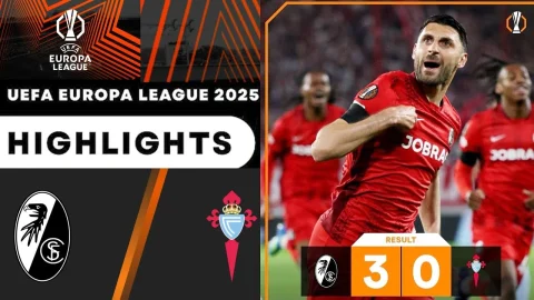 ملخص المباراة فرايبورغ ضد سيلتا فيغو الدوري الأوروبي