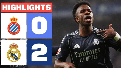 إسبانيول 0 - 2 ريال مدريد ملخص المباراة الدوري الإسباني