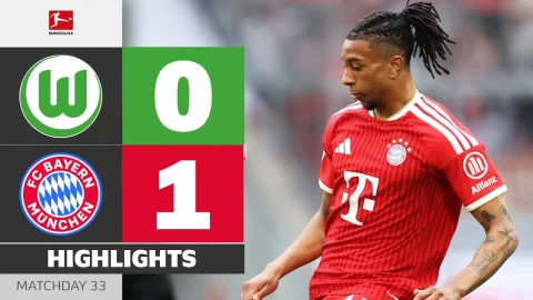 فولفسبورغ ضد بايرن ميونخ الدوري الألماني ملخص المباراة