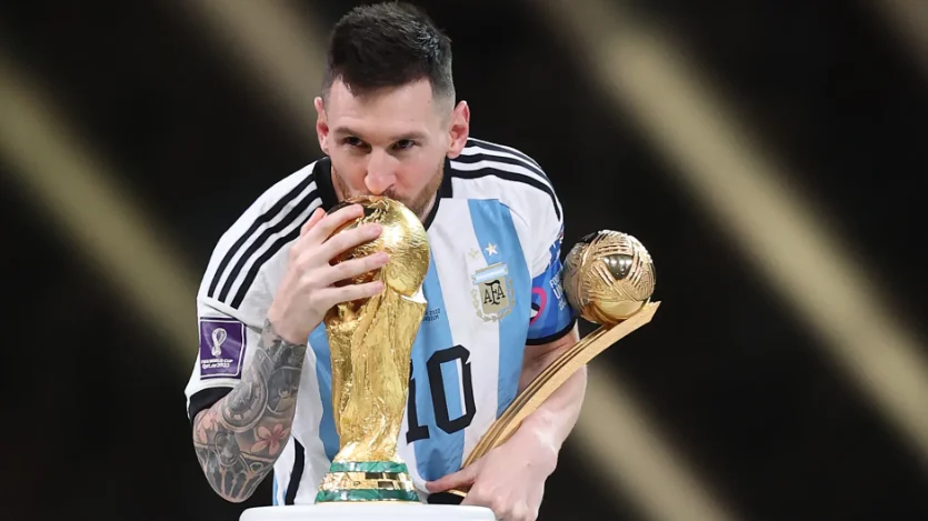 ليونيل ميسي يشارك في كأس العالم للمرة السادسة