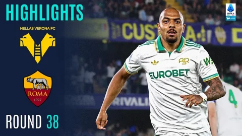 ملخص مباراة فيرونا وروما 0-1 - الدوري الإيطالي