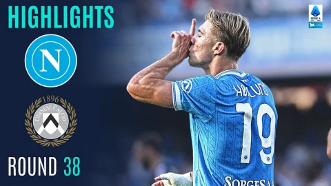 نابولي 1 - 0 أودينيزي ملخص المباراة الدوري الإيطالي