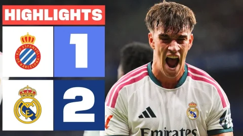 إسبانيول 1 - 2 ريال مدريد ملخص الدوري الإسباني لاليغا