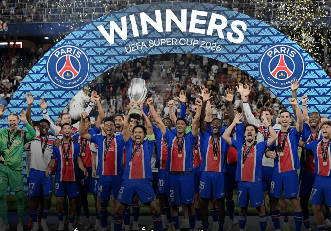 باريس سان جيرمان بطلاً لكأس السوبر الأوروبي
