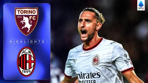 تورينو 1 - 2 ميلان ملخص المباراة الدوري الإيطالي