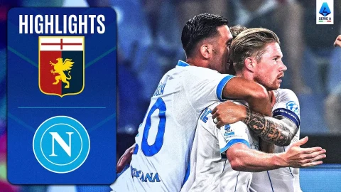 جنوى 0 - 2 نابولي ملخص المباراة الدوري الإيطالي
