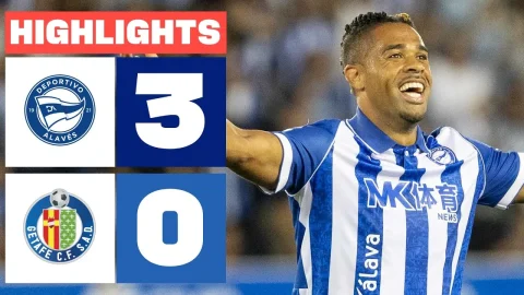 ديبورتيفو ألافيس 3 - 0 خيتافي ملخص الدوري الإسباني